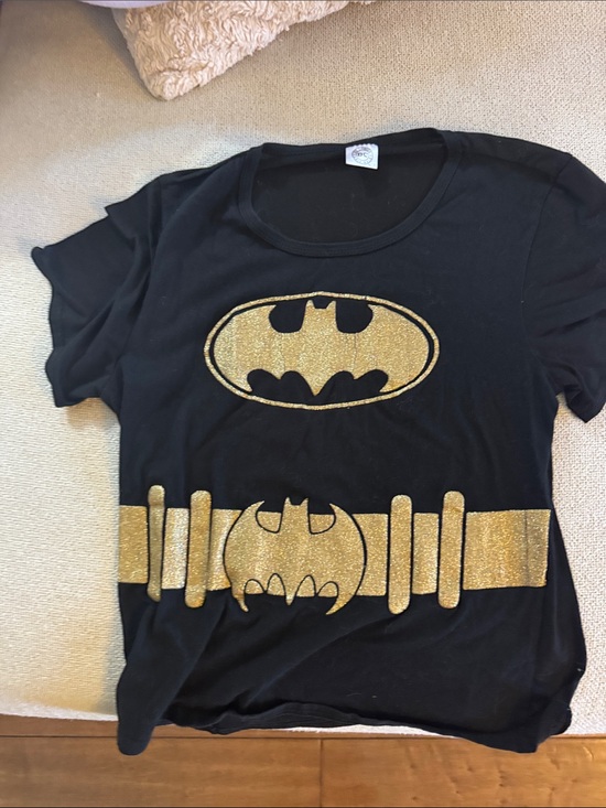 DC Comics Tops - DC Comics Black and Gold Batman Glitter Costume Top no tag. But woman’s Med size